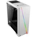 AeroCool Cylon mit Sichtfenster Midi Tower ohne Netzteil weiss AeroCool Cylon mit Sichtfenster Midi Tower ohne Netzteil weiss