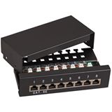 EFB Mini Patchpanel 8xRJ45 Cat.6A, 1HE 10", Wandbefestigung, EFB Mini Patchpanel 8xRJ45 Cat.6A, 1HE 10", Wandbefestigung,
