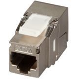 EFB RJ45 Keystone STP, Cat.6A, 500MHz, Komponenten zertifiziert EFB RJ45 Keystone STP, Cat.6A, 500MHz, Komponenten zertifiziert