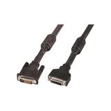 EFB DVI-D 24+1 auf DVI-D 24+5, St.-Bu., AWG 30, 3,0m, schwarz EFB DVI-D 24+1 auf DVI-D 24+5, St.-Bu., AWG 30, 3,0m, schwarz