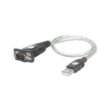 Techly USB auf Seriell Konverter, USB Am auf RS232 port, 9-p