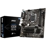 MSI H310M PRO-VHL Intel H310 So.1151 Dual Channel DDR mATX Retail MSI H310M PRO-VHL Intel H310 So.1151 Dual Channel DDR mATX Retail