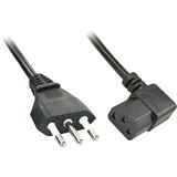 (€5,47*/1m) 2.00m Lindy Kaltgeräte Anschlusskabel Stecker (€5,47*/1m) 2.00m Lindy Kaltgeräte Anschlusskabel Stecker