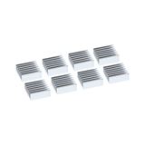 InLine IC-Kühler selbstklebende Kühlrippen, 8er Pack