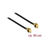 (€13,80*/1m) 0.50m Delock Koaxial Antennenkabel MHF/U.FL auf (€13,80*/1m) 0.50m Delock Koaxial Antennenkabel MHF/U.FL auf