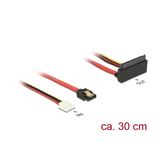 (€23,00*/1m) 0.30m Delock SATA 6Gb/s Anschlusskabel SATA Buchse (€23,00*/1m) 0.30m Delock SATA 6Gb/s Anschlusskabel SATA Buchse