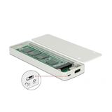 Delock Externes Gehäuse M.2 Key B 42/60/80 mm SSD > USB Delock Externes Gehäuse M.2 Key B 42/60/80 mm SSD > USB