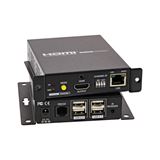 InLine HDMI USB KVM &uuml;ber IP Extender, Verl&auml;ngerung