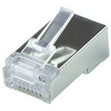Logilink Modular RJ45 Plug Cat.6A STP, 50 St&uuml;ck
