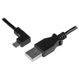 STARTECH.COM Micro USB Lade- und Sync-Kabel St/St - Links gewinkelt STARTECH.COM Micro USB Lade- und Sync-Kabel St/St - Links gewinkelt