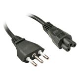 Lindy Italienisches Netzkabel für Notebooks, 2m IEC-320 C5