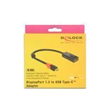 Delock DisplayPort Adapter für einen USB Type-C Monitor 4K 60 Hz Delock DisplayPort Adapter für einen USB Type-C Monitor 4K 60 Hz
