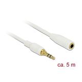 Delock Kabel Klinke 3 Pin Verlängerung 3,5 mm Stecker > Delock Kabel Klinke 3 Pin Verlängerung 3,5 mm Stecker >