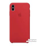 Apple iPhone XS Max Silicone Case - (PRODUCT)RED