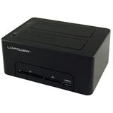 LC-Power LC-DOCK-U3-CR USB3.0 Dual Bay Docking/Cardreader