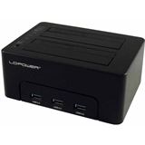 LC-Power LC-DOCK-U3-HUB USB3.0 Dual Bay Docking/4xHUB USB3.0 retail LC-Power LC-DOCK-U3-HUB USB3.0 Dual Bay Docking/4xHUB USB3.0 retail