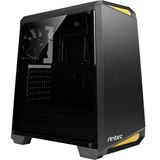 Antec NX100 mit Sichtfenster Midi Tower ohne Netzteil schwarz/gelb Antec NX100 mit Sichtfenster Midi Tower ohne Netzteil schwarz/gelb