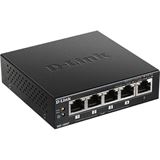 D-Link DGS-1005P/E 5-Port Desktop PoE+ Switch