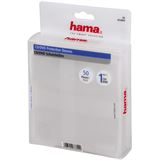 Hama 50 transparente CD-/DVD- Schutzh&uuml;llen f&uuml;r Aufbewahrung