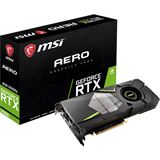 8GB MSI GeForce RTX 2080 AERO 8G Aktiv PCIe 3.0 x16 (Retail) 8GB MSI GeForce RTX 2080 AERO 8G Aktiv PCIe 3.0 x16 (Retail)