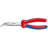 KNIPEX Flachrundzange mit Schneide 200 mm, gebogen