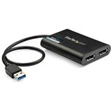 Startech USB zu DUAL DP Adapter 4K 60HZ