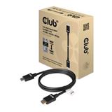 (EUR 17,90* / 1 m) 1.00m Club 3D HDMI2.1 Anschlusskabel Ultra High Speed HDMI-Stecker auf HDMI-Stecker Schwarz 10K / 120Hz / DSC 1.2 / eARC / QFT / QMS (EUR 17,90* / 1 m) 1.00m Club 3D HDMI2.1 Anschlusskabel Ultra High Speed HDMI-Stecker auf HDMI-Stecker Schwarz 10K / 120Hz / DSC 1.2 / eARC / QFT / QMS