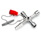 KNIPEX Profi-Key f&uuml;r g&auml;ngige Absperrsysteme, 90 mm