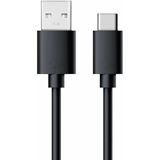 RealPower Lade/Datenkabel USB-C 0,6m schwarz