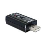 Delock USB 2.0 Sound Adapter Virtual 7.1 - 24 bit / 96 kHz mit S/PDIF Delock USB 2.0 Sound Adapter Virtual 7.1 - 24 bit / 96 kHz mit S/PDIF