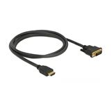 (€5,93*/1m) 1.50m Delock HDMI Adapterkabel 3-fach geschirmt (€5,93*/1m) 1.50m Delock HDMI Adapterkabel 3-fach geschirmt