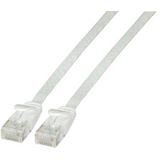(&euro;1,63*/1m) 3.00m EFB Elektronik Cat. 6a Patchkabel flach U/UTP