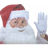 Thumbs up! Fenstersticker "Nikolaus"-Ride with Santa