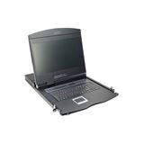 Digitus Modulare Konsole mit 19" TFT 8 Port Cat.5 KVM &