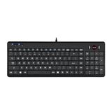 Perixx Tastatur PERIBOARD-320, beleuchtet, mit Trackball, 2 USB Hubs, Perixx Tastatur PERIBOARD-320, beleuchtet, mit Trackball, 2 USB Hubs,