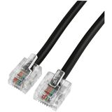 (€1,09*/1m) 10.00m Hama DSL Anschlusskabel 8p4c RJ45 Stecker auf (€1,09*/1m) 10.00m Hama DSL Anschlusskabel 8p4c RJ45 Stecker auf