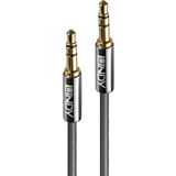 (&euro;2,18*/1m) 5.00m Lindy Audio Anschlusskabel Cromo 3.5mm Klinke