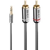 (€6,67*/1m) 1.00m Lindy Audio Anschlusskabel Cromo 3.5mm Klinke (€6,67*/1m) 1.00m Lindy Audio Anschlusskabel Cromo 3.5mm Klinke