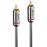 (&euro;4,45*/1m) 2.00m Lindy Koaxial Anschlusskabel Cromo RCA Stecker