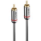 (&euro;2,97*/1m) 3.00m Lindy Koaxial Anschlusskabel Cromo RCA Stecker