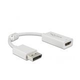 Delock DisplayPort 1.4 Adapter zu HDMI 4K 60 Hz mit HDR Funktion Delock DisplayPort 1.4 Adapter zu HDMI 4K 60 Hz mit HDR Funktion