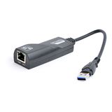 Gembird Adapter USB3.0 auf Gigabit LAN + Flash-Speicher schwarz Gembird Adapter USB3.0 auf Gigabit LAN + Flash-Speicher schwarz