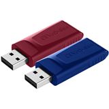 16GB Verbatim USB-Stick Slider 2er-Pack