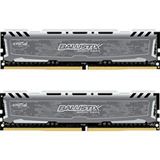 16GB Crucial Ballistix Sport LT V2 Single Rank grau DDR4-2400 DIMM 16GB Crucial Ballistix Sport LT V2 Single Rank grau DDR4-2400 DIMM