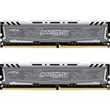 8GB Crucial Ballistix Sport LT Dual Rank grau DDR4-2400 DIMM CL16 8GB Crucial Ballistix Sport LT Dual Rank grau DDR4-2400 DIMM CL16