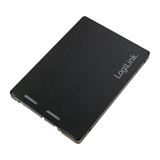 LogiLink M.2 SSD - 2,5" SATA Adapter, schwarz