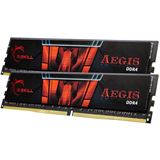 32GB G.Skill Aegis DDR4-2666 DIMM CL19 Dual Kit