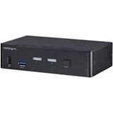 STARTECH.COM 2 Port DisplayPort KVM Switch mit USB 3.0 - 4K 60Hz - STARTECH.COM 2 Port DisplayPort KVM Switch mit USB 3.0 - 4K 60Hz -