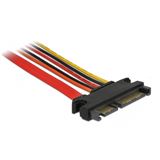 Delock Verlängerungskabel SATA 6 Gb/s 22 Pin Stecker > SATA Delock Verlängerungskabel SATA 6 Gb/s 22 Pin Stecker > SATA