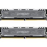 16GB Crucial Ballistix Sport LT V2 Single Rank grau DDR4-3000 DIMM 16GB Crucial Ballistix Sport LT V2 Single Rank grau DDR4-3000 DIMM